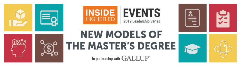 New Models of the Master’s Degree